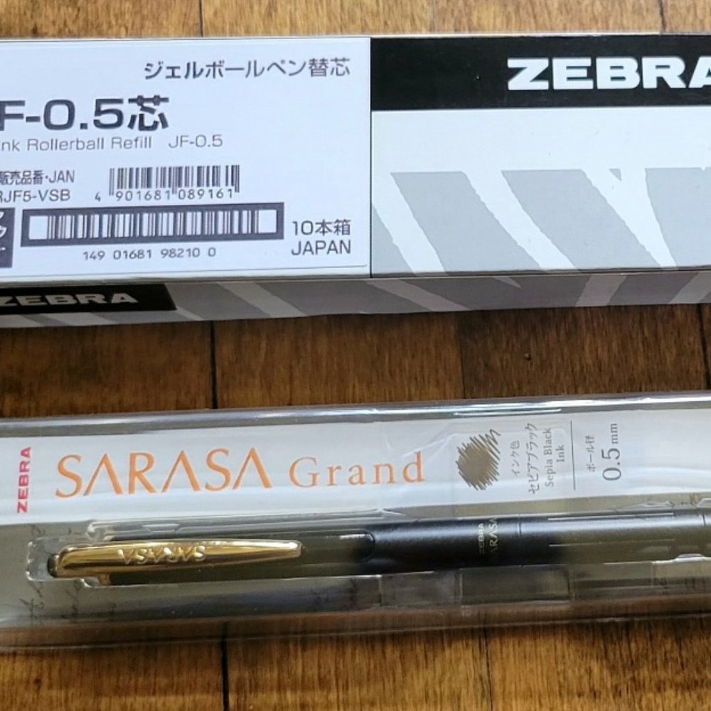 Zebra Sarasa Grand Gel Pen - 0.5 mm + 10 refills